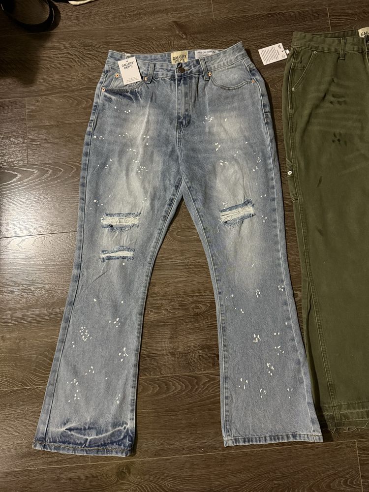 Джинсы gallery dept jeans галери депт drill opium vamp archive