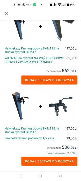 Kran ogrodowy na słupku BEMAZ HYDRANT