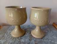 Kufle ceramiczne vintage