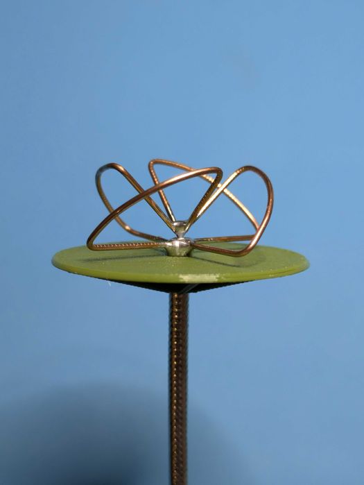 FPV антена типу конюшина (клевер) 4.9-5.6/5.3-6 ГГц RHCP/LHCP