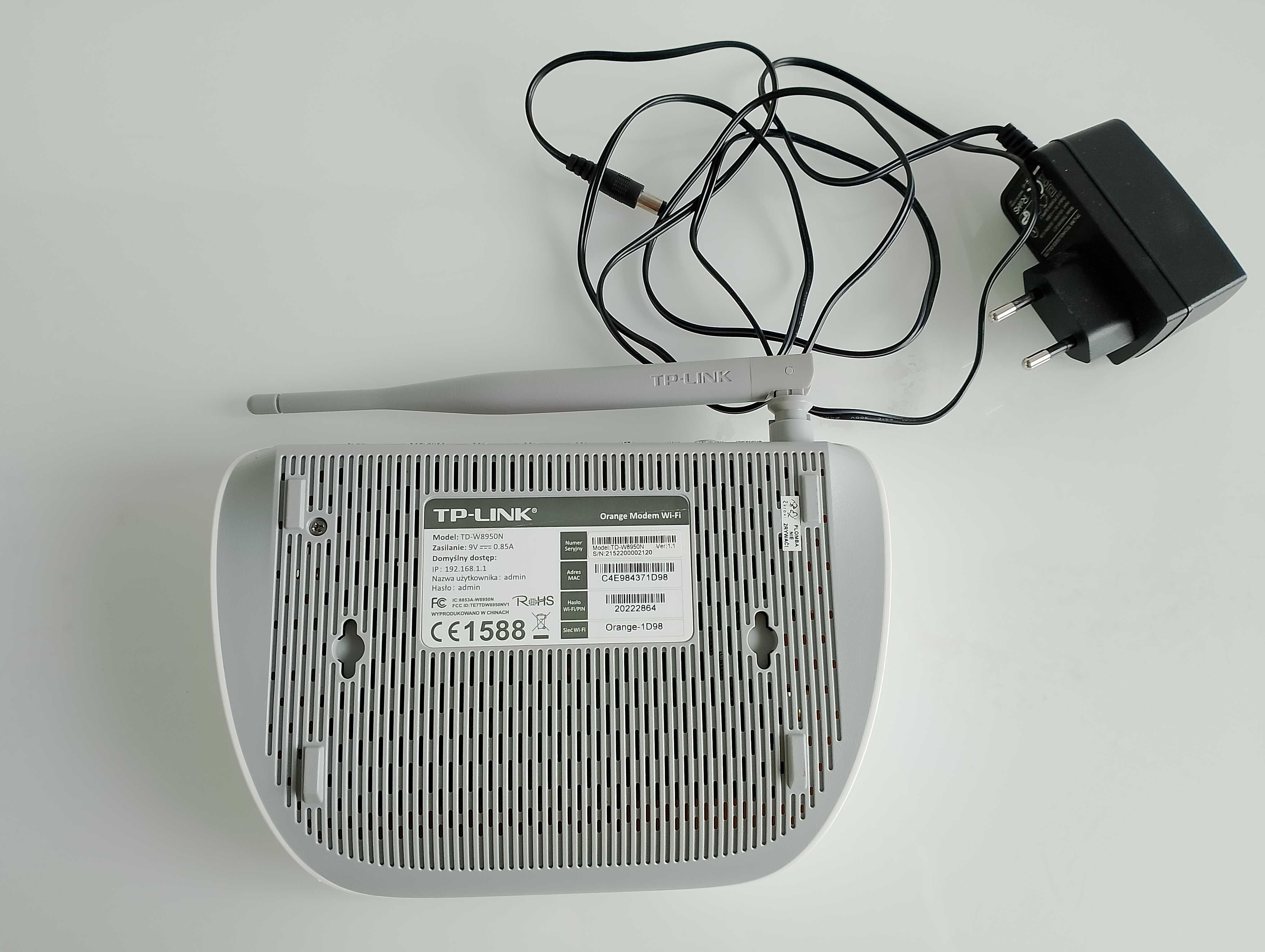 Router Tp Link używany w bardzo dobrym stanie