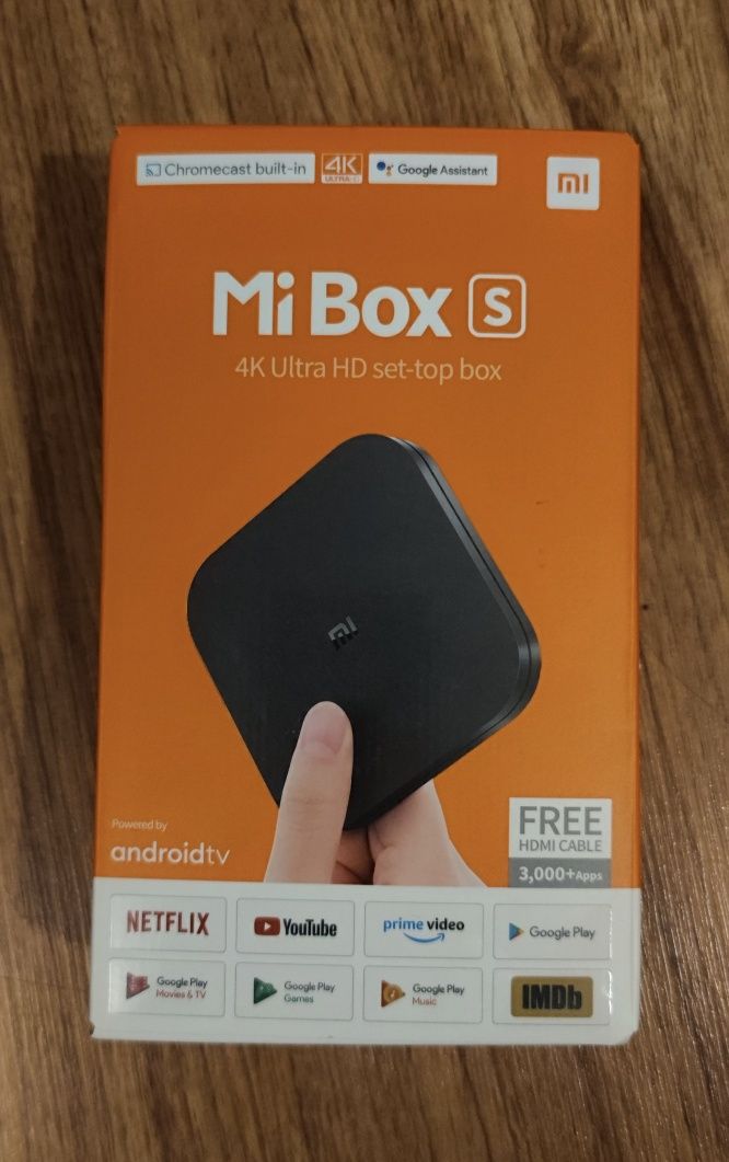 Mi box S 4K ultra HD set-top box