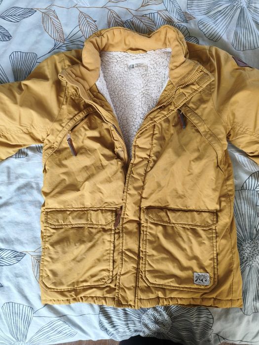 134 р. Тепла парка для хлопчика