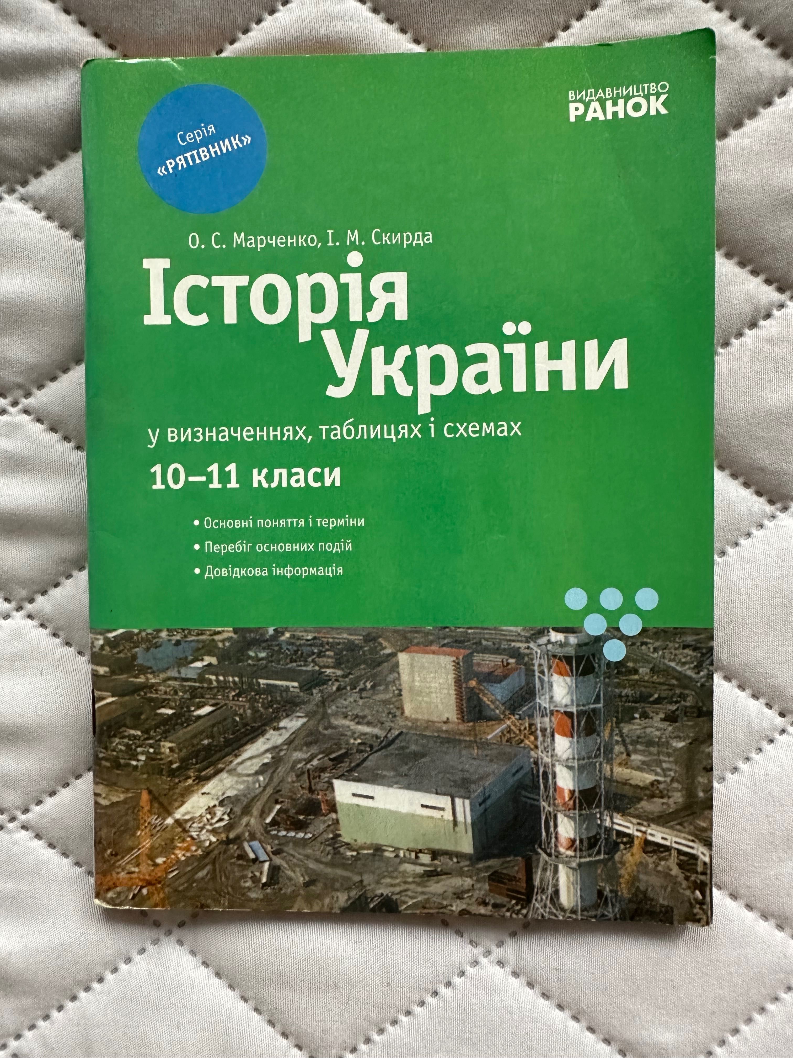 Історія України у визначеннях, таблицях і схемах