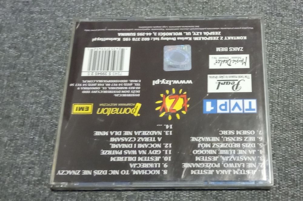Płyta CD zespołu Łzy