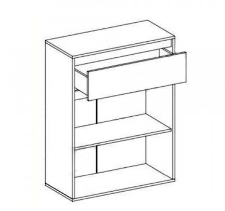 Прихожая Антрацит Артизан 206 см Нова зі складу Комплект з шафою