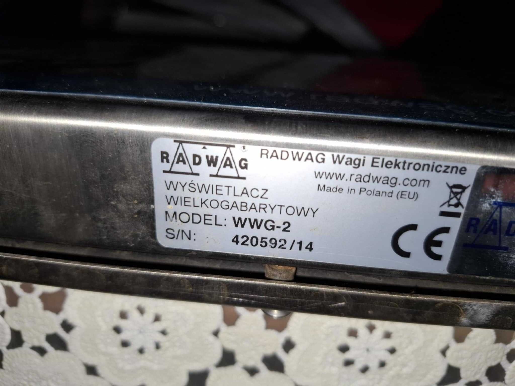 Wyświetlacz do wagi przejazdowej