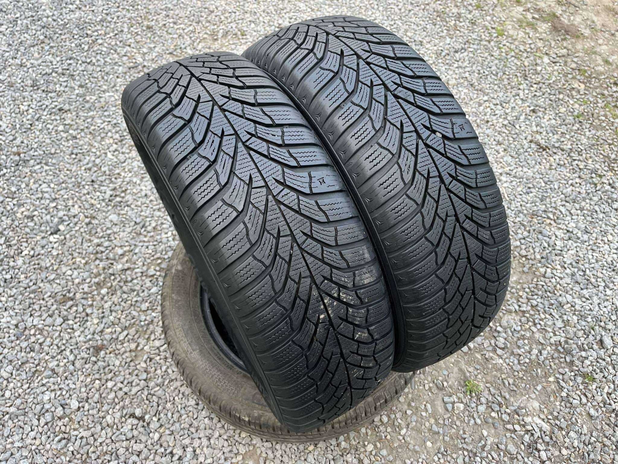 Opony 195/65R15 Kumho Wintercraft WP52 Zima 2sztuki 7,57mm bieżnika