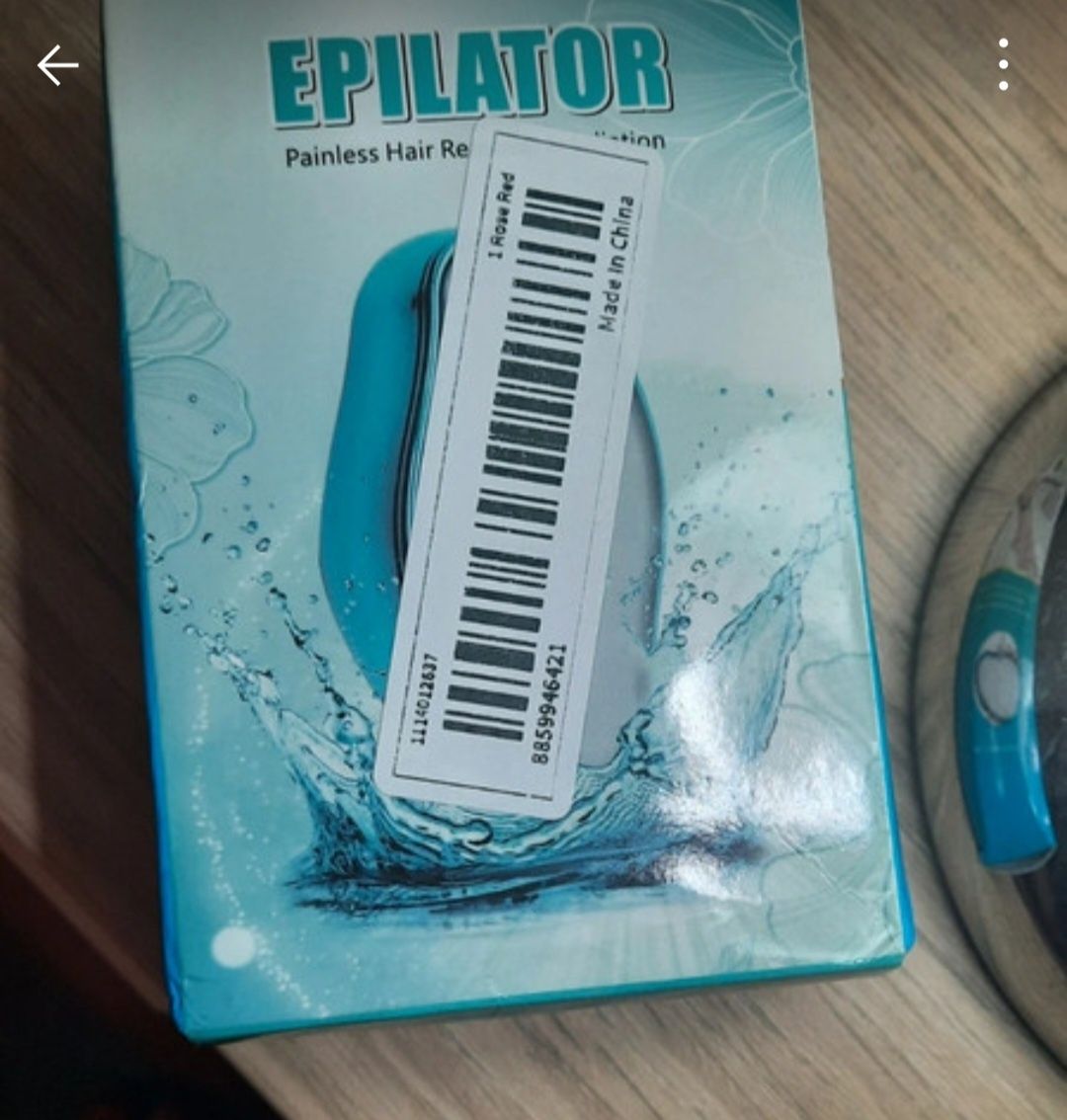 Cristal depilador/esfoliante