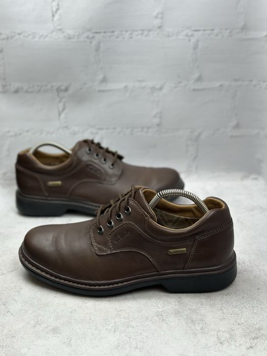 Чоловічі шкіряні черевики Clarks Gore-Tex 42p