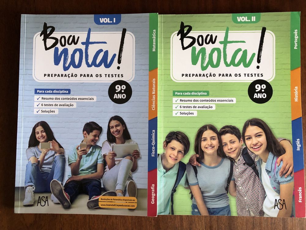 Boa nota vol 1 e 2 - 9 ano escolaridade