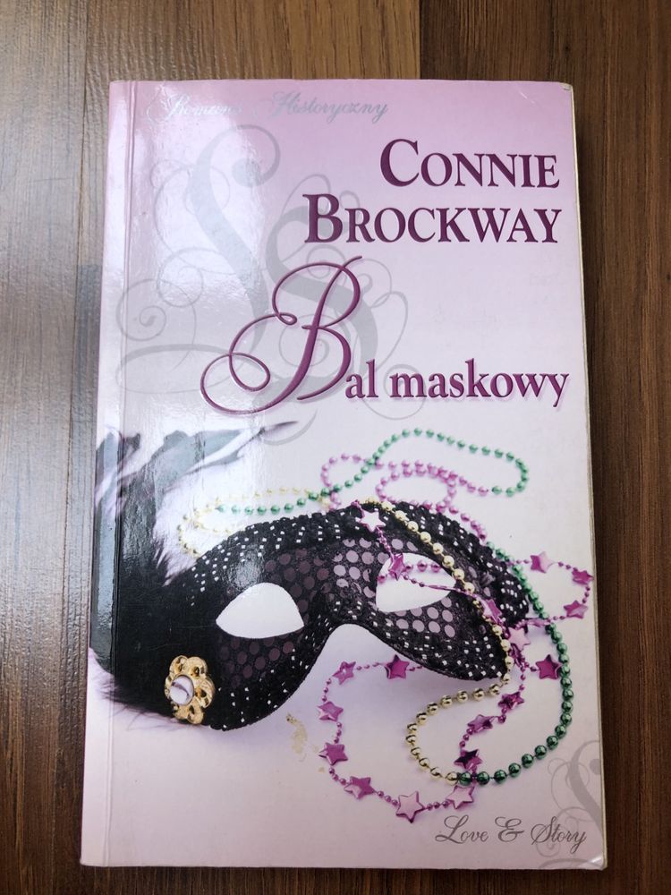Książka „Bal maskowy” Connie Brockway romans historyczny