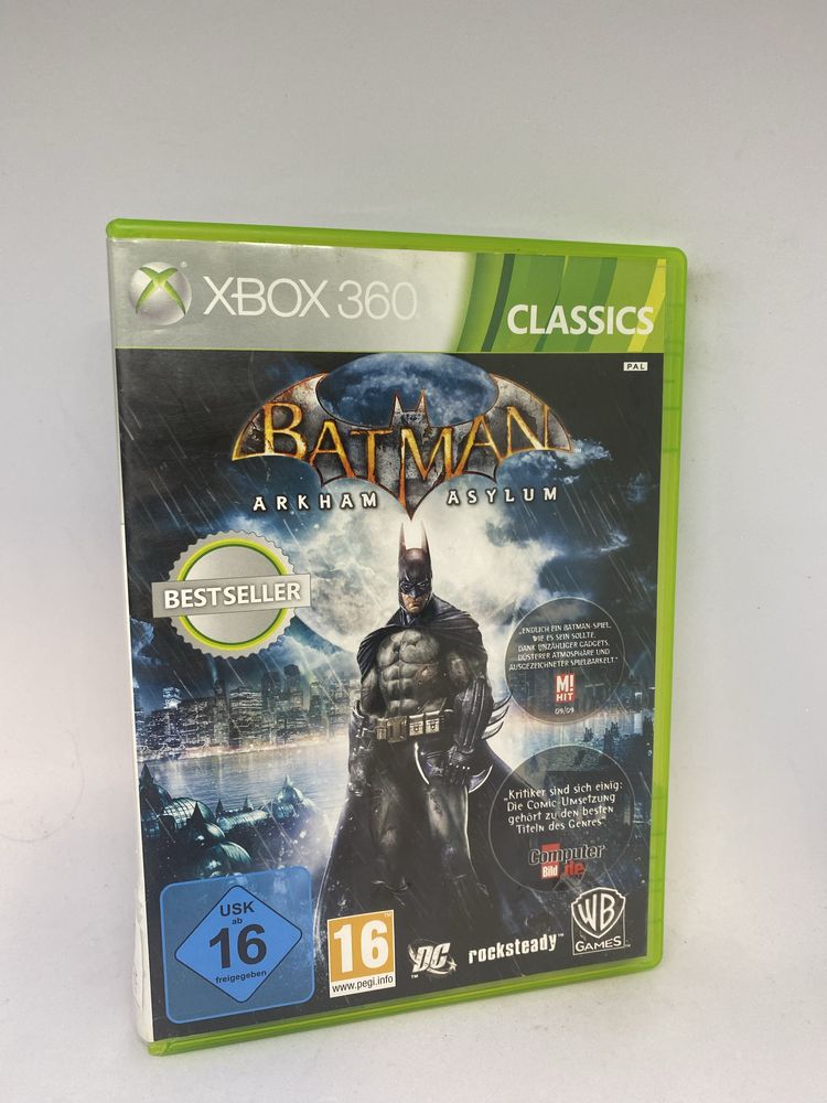 Gra Batman Arkham Asylum Xbox 360 X360 pudełkowa
