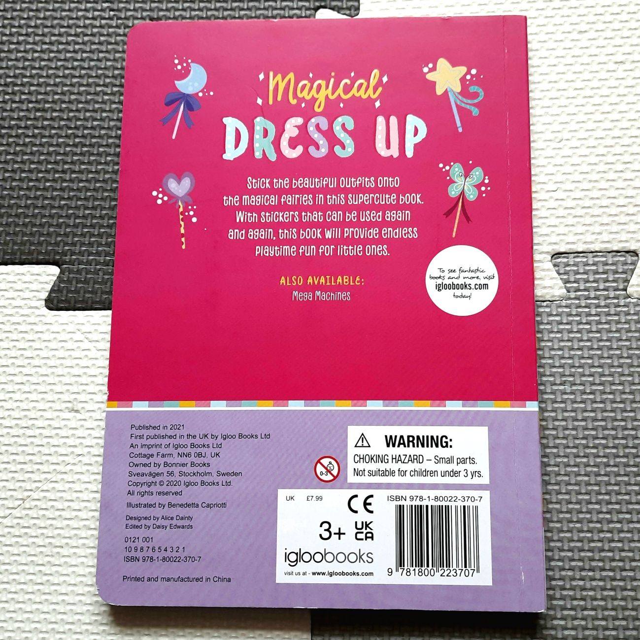 Magical Dress Up Super Stickers naklejki wielorazowe ubieranka