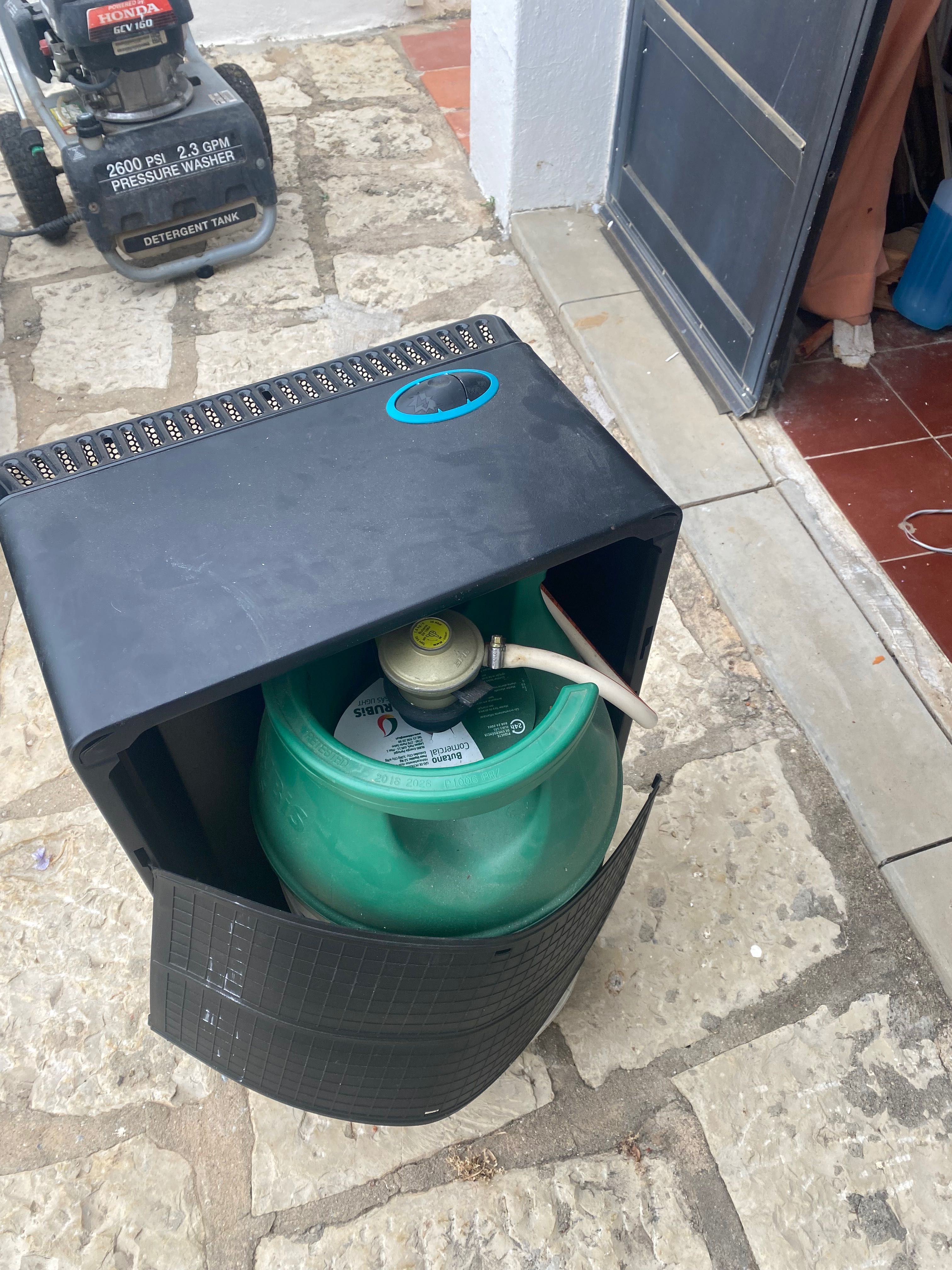 Aquecedor a gás um excelente preço completo