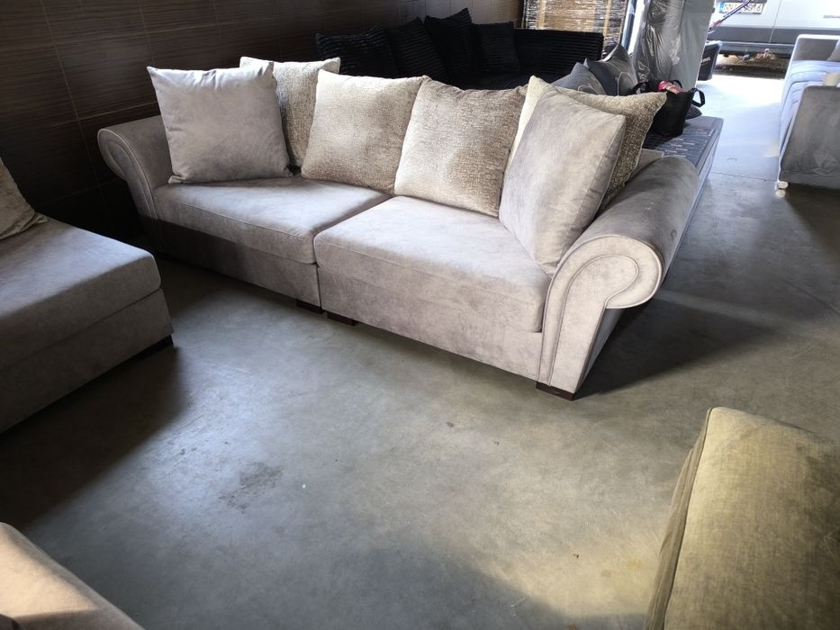 Narożnik i sofa bez funkcji spania