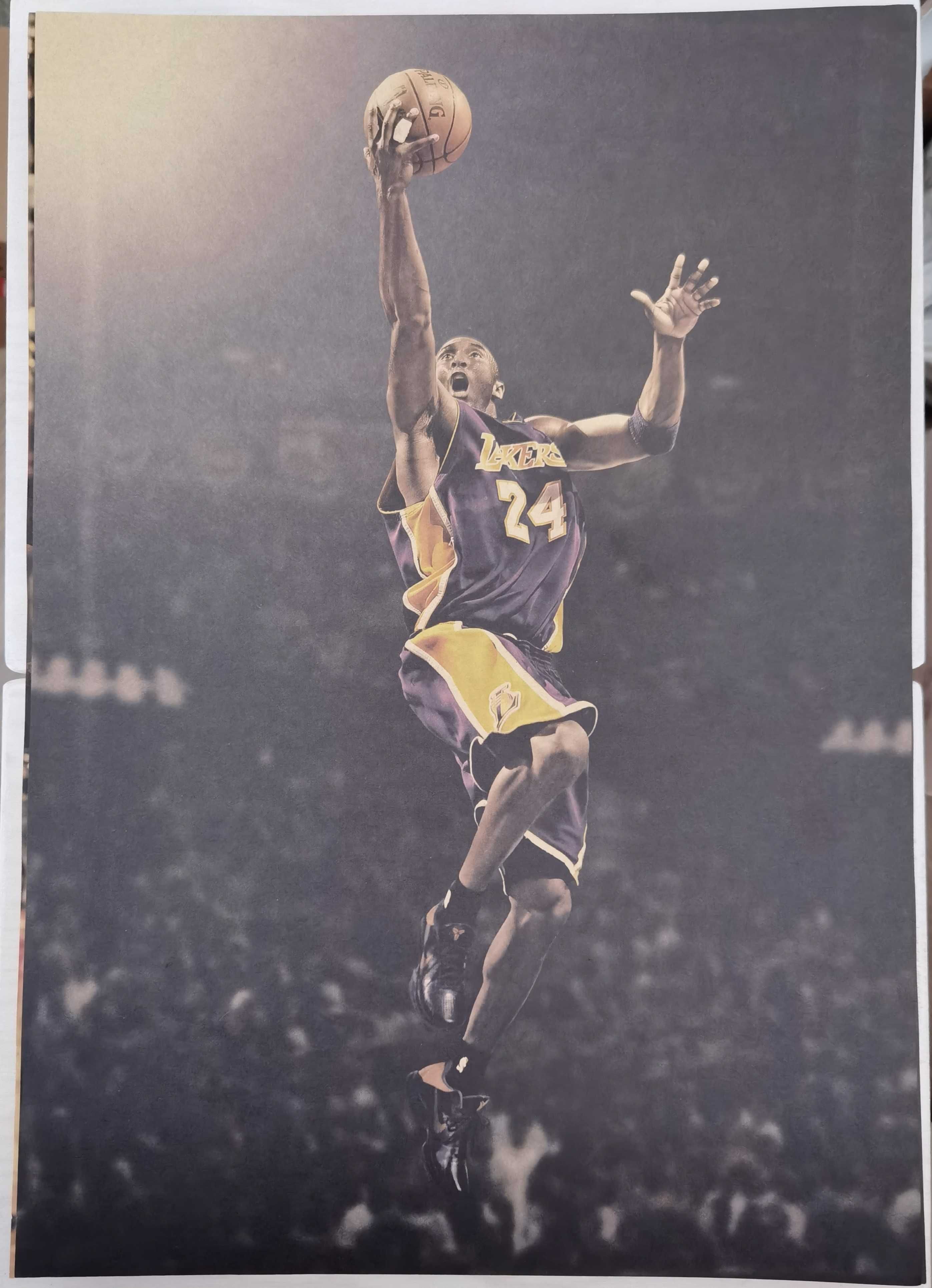 Plakat Kobe Bryant Los Angeles Lakers NBA 50,5 x 35,5cm