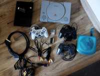 Konsola PlayStation PS1, PS2 komplet
