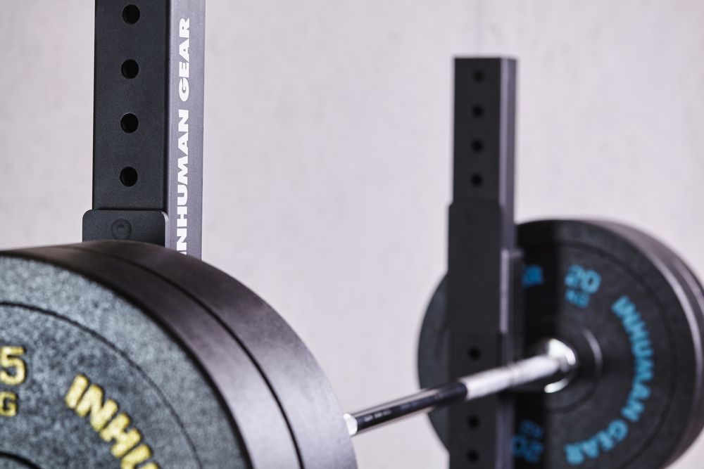 Stojaki pod sztangę Inhuman Gear Crossfit Strongman Solidne