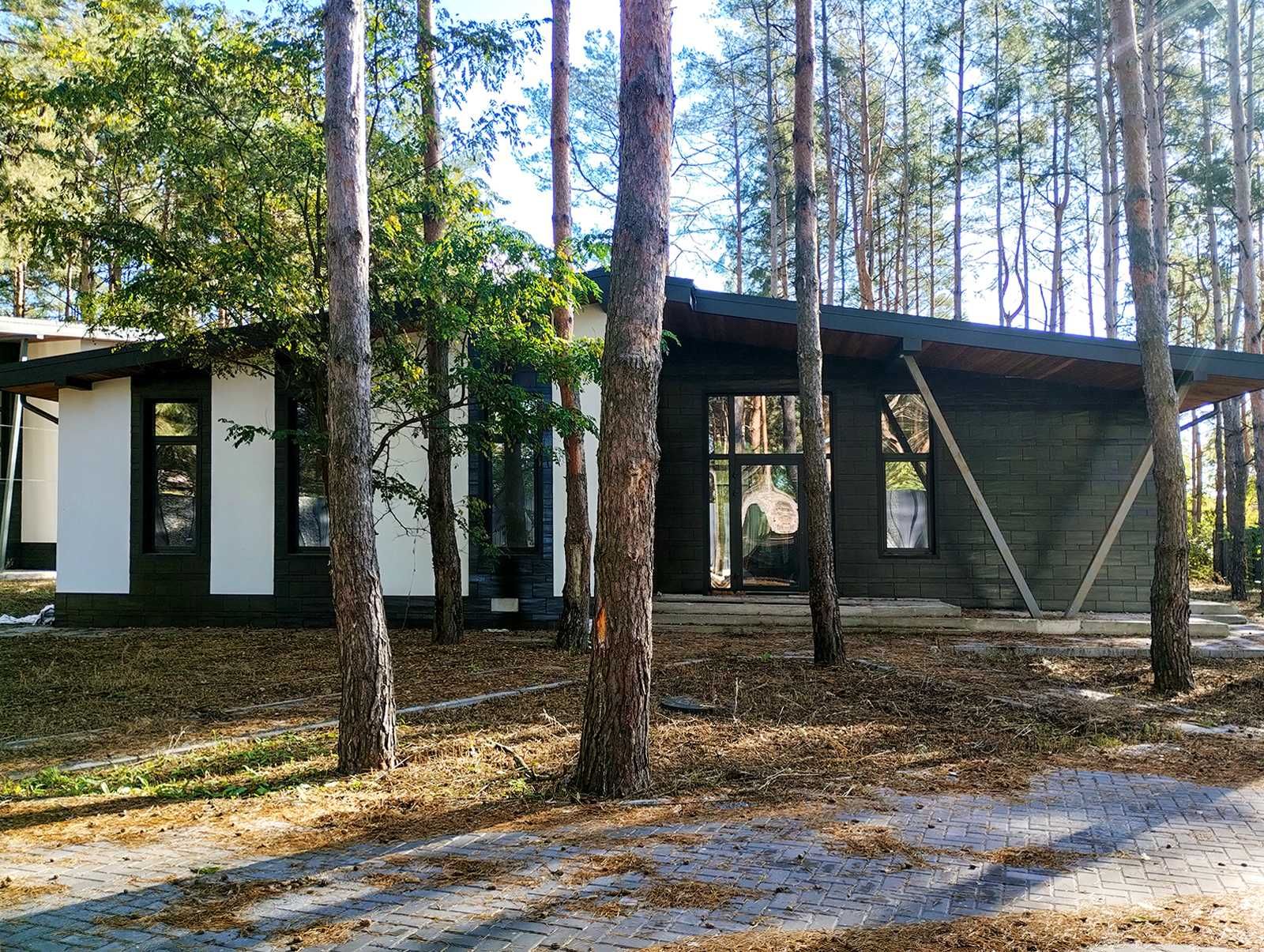 Котедж посеред лісу на території охороняємого ЖК Desna Residence