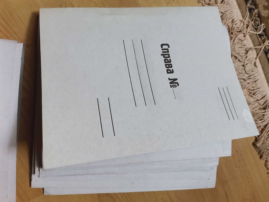 Папка швидкозшивач картонна