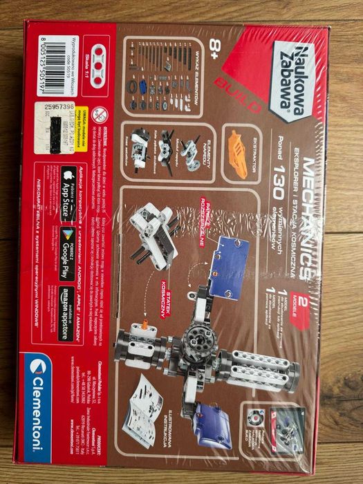 Klocki konstrukcyjne Clementoni Eksplorer i Stacja kosmiczna