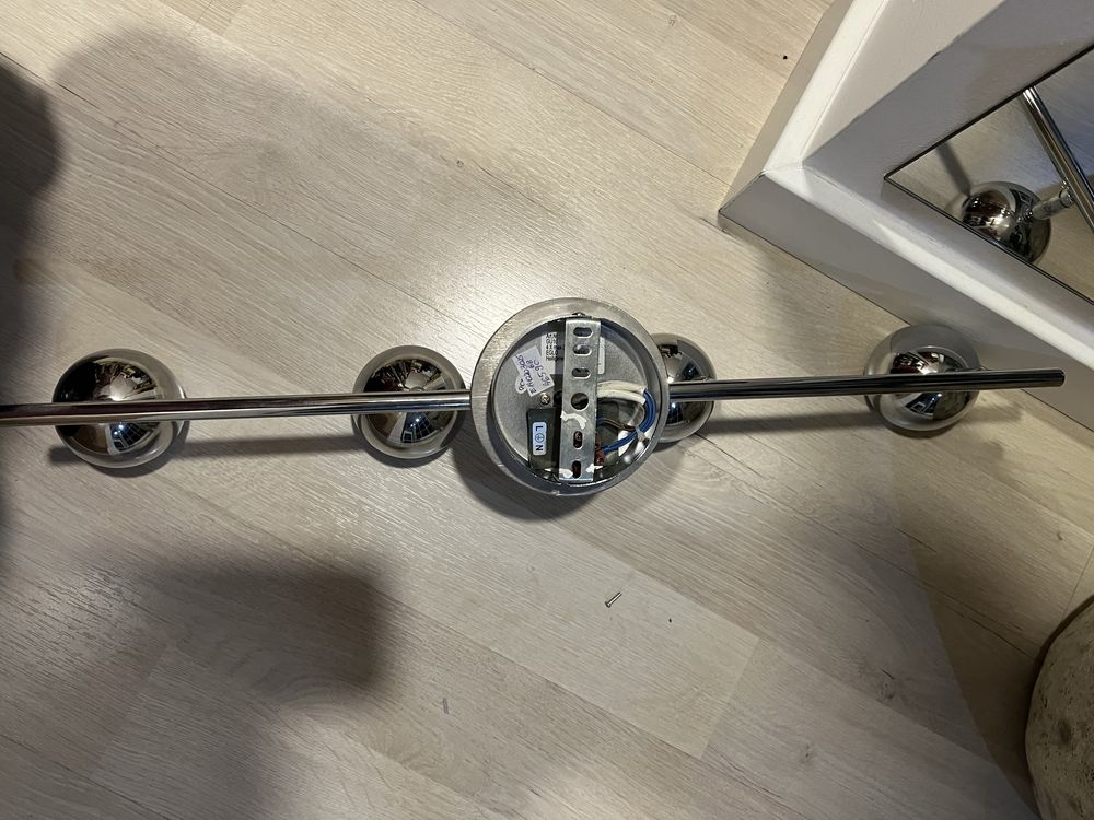 Lampa sufitowa bubble chrom