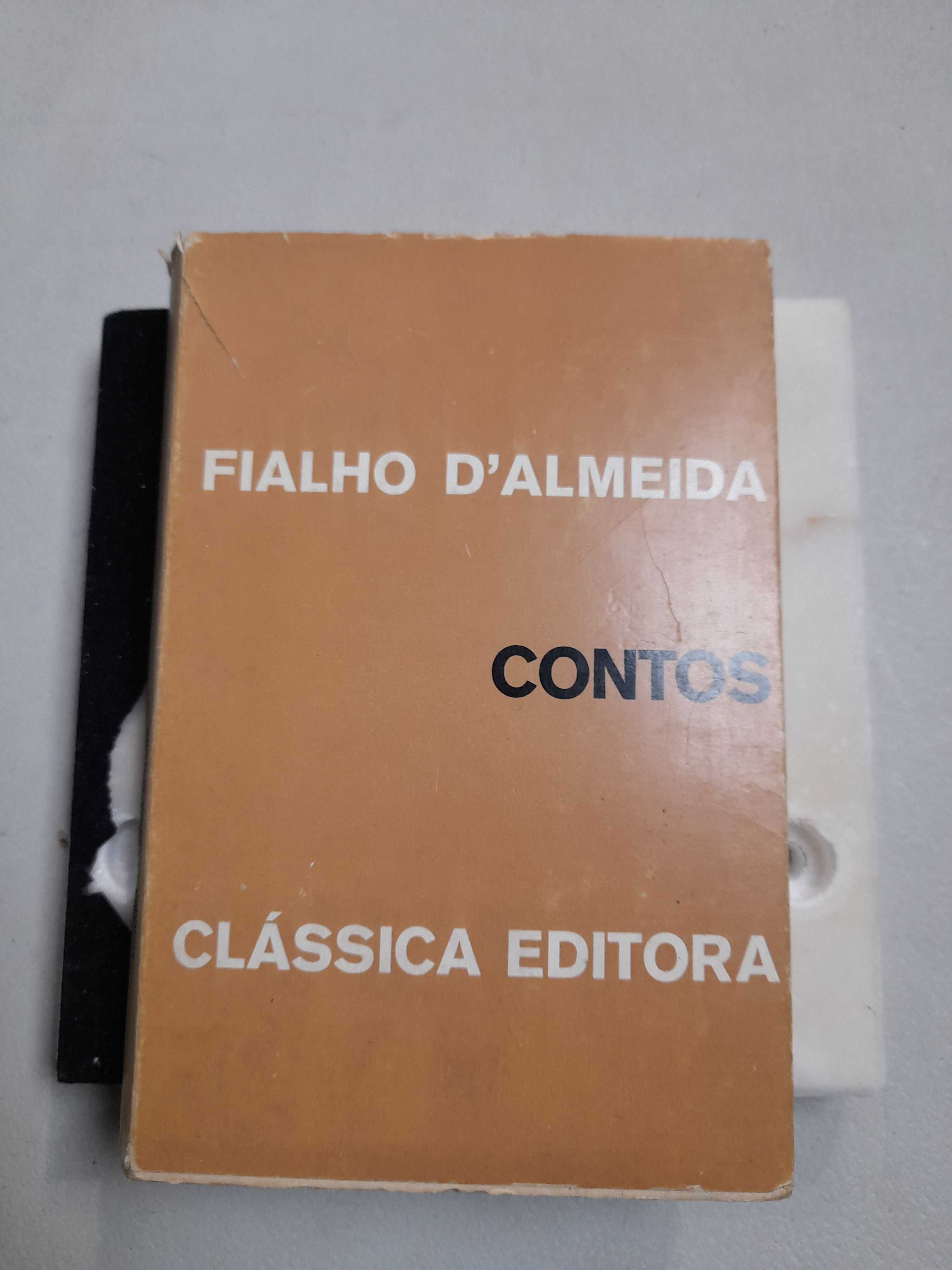 Livro  Ref Cx B- fialho d almeida - contos