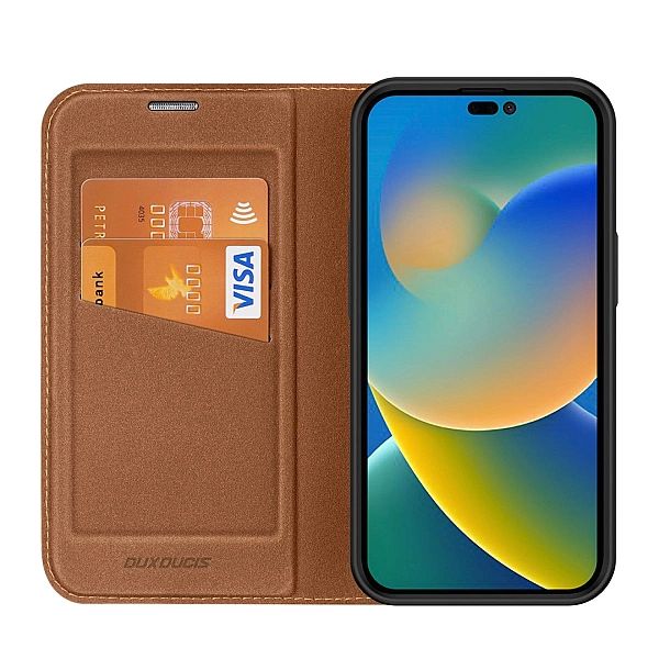 Dux Ducis Skin X2 etui do iPhone 14 Pro pokrowiec z magnetyczną klapką