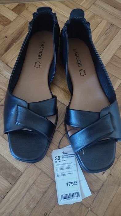 Lasocki czarne nowe rozm. 38