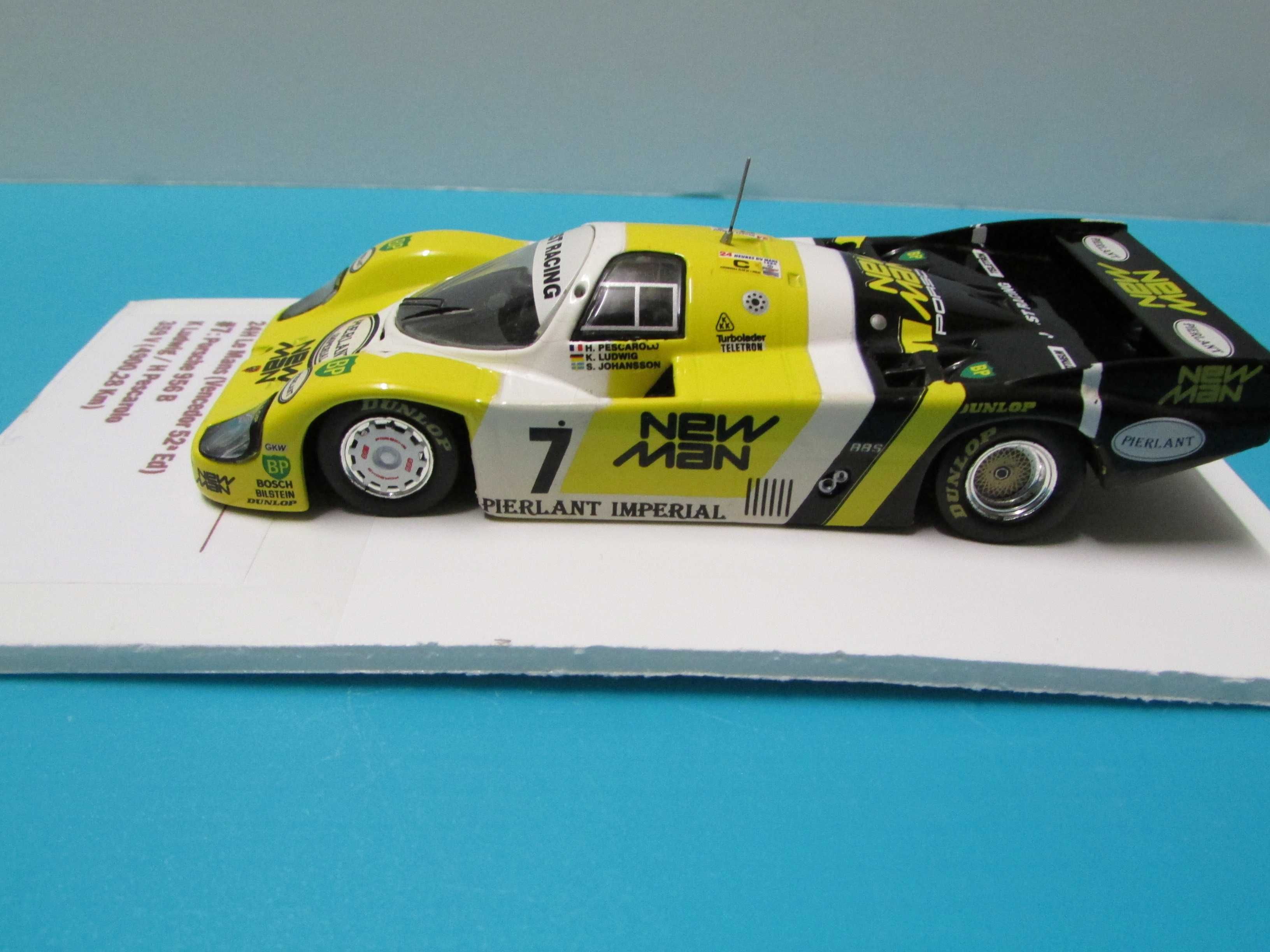 Porsche 956 B #7: vencedor 24 h Le Mans 1984 - Miniatura esc 1/43