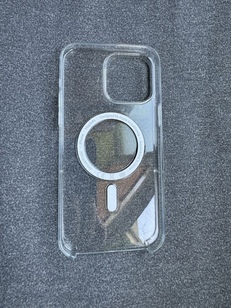 Чехол для iPhone 14 pro max silicone clear case