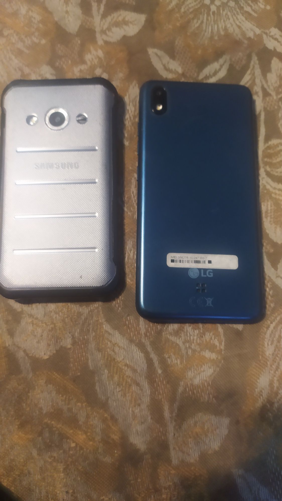 2 smartfony samsung xcover3 i lg k20