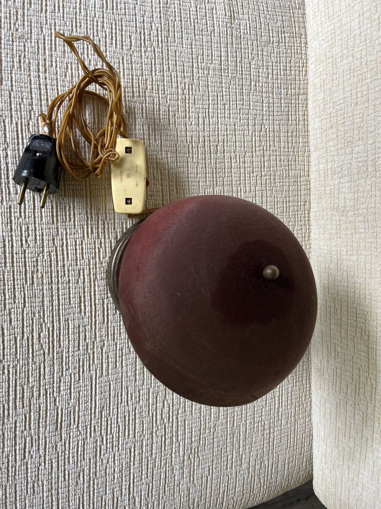 Lampka nocna grzybek PRL
