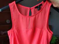 Koralowy top H&M
