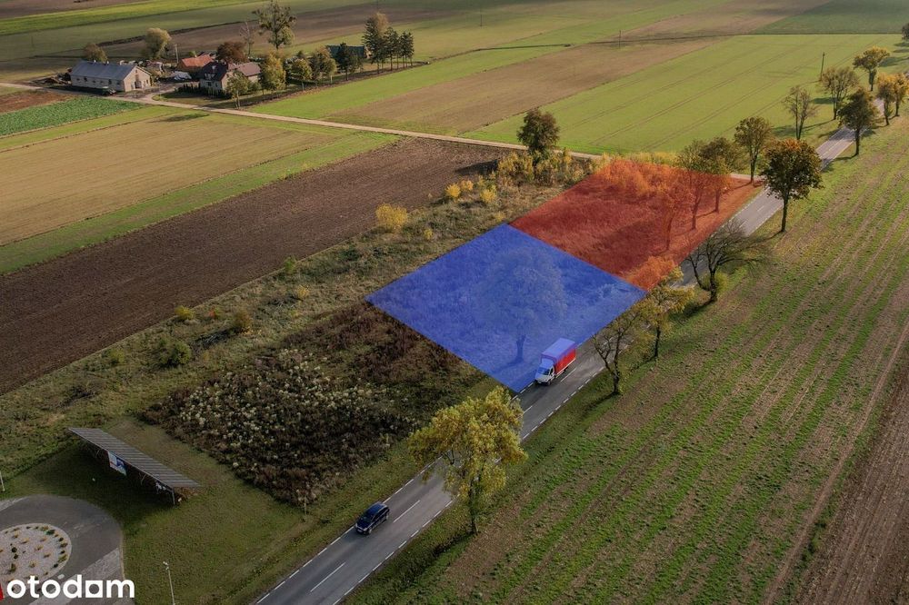 Sprzedam działkę przy obwodnicy Sierpca DK560