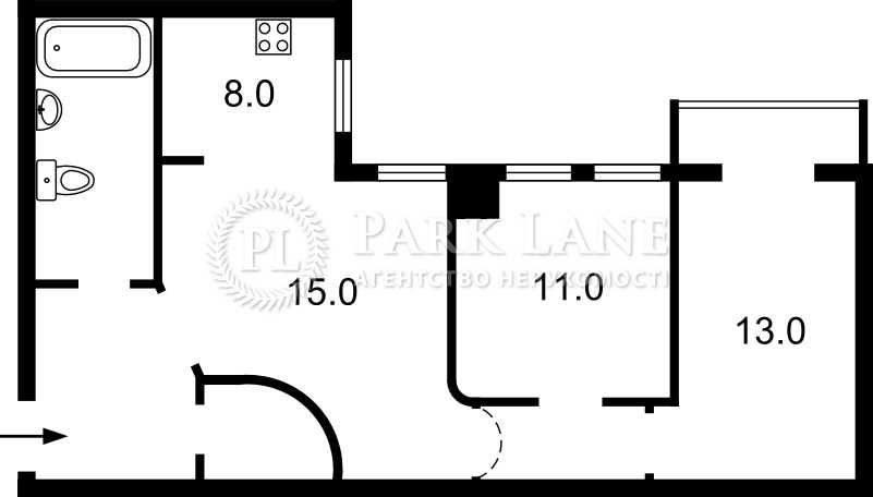 2к квартира 60м2 Мала Житомирська Центр Софіївська Майдан Незалежності
