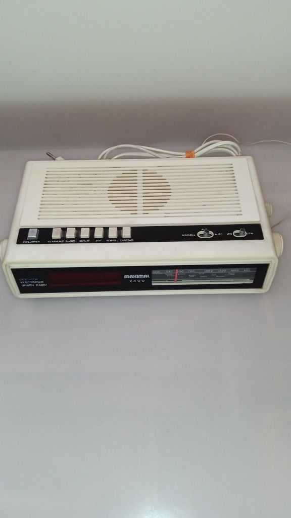 Rádio Despertador Vintage Maximal 2400