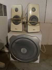 Колонки TRUST Tytan 2.1 Subwoofer Speaker Set white (18789)