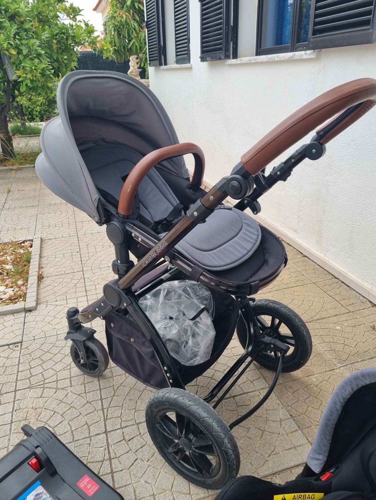 IckleBubba travel system basinet pram carseat isofix Sistema de viagem