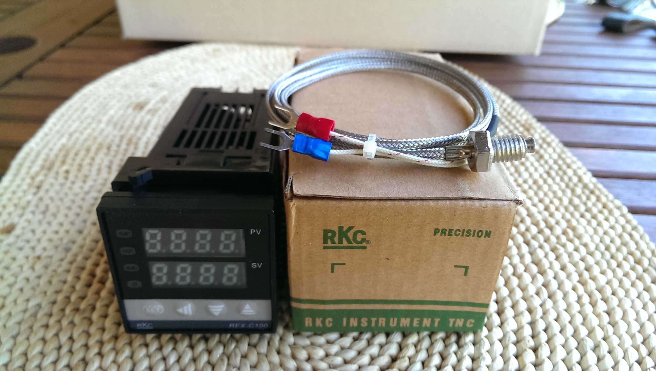 Regulator temperatury REX-C100 SSR + Czujnik K