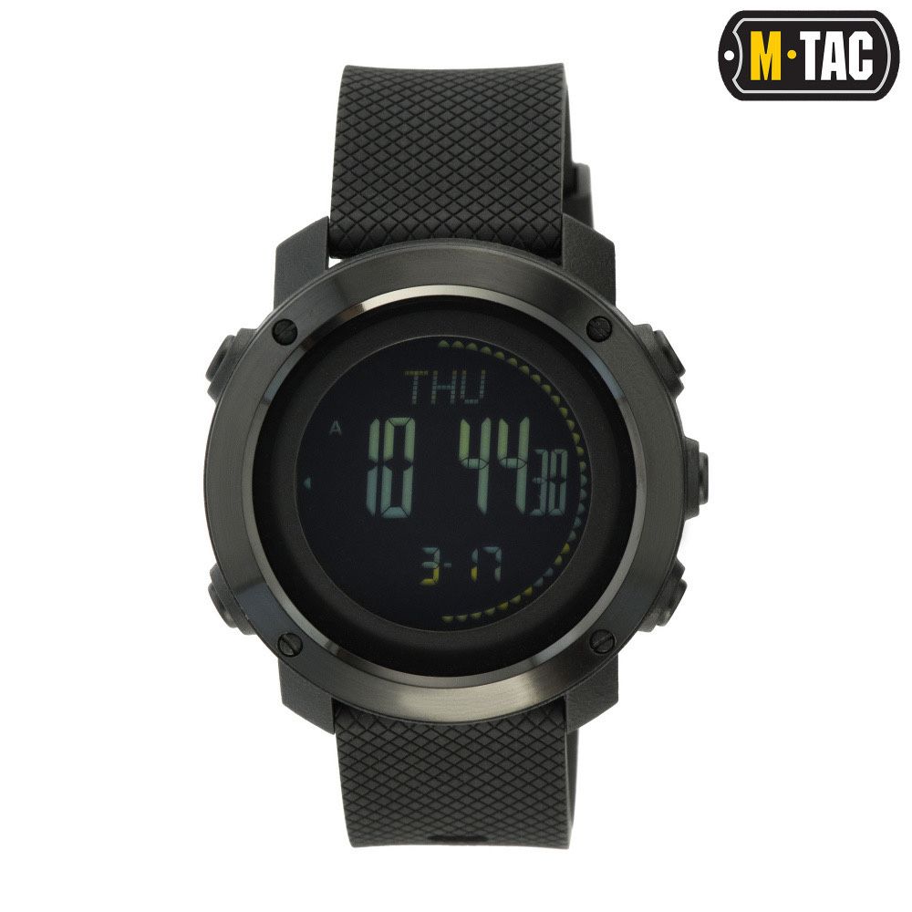 M-Tac годинник тактичний мультифункціональний( олива; чорний)