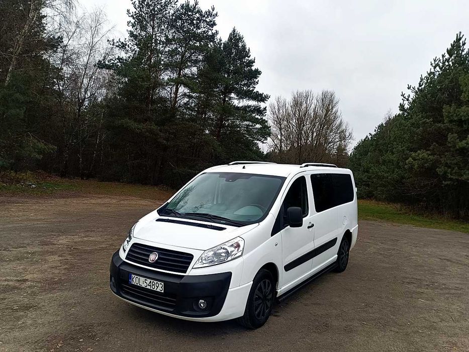 Fiat Scudo 2.0HDI 120KM 2011/2013r Long 5 osób brygadówka dubel kabina