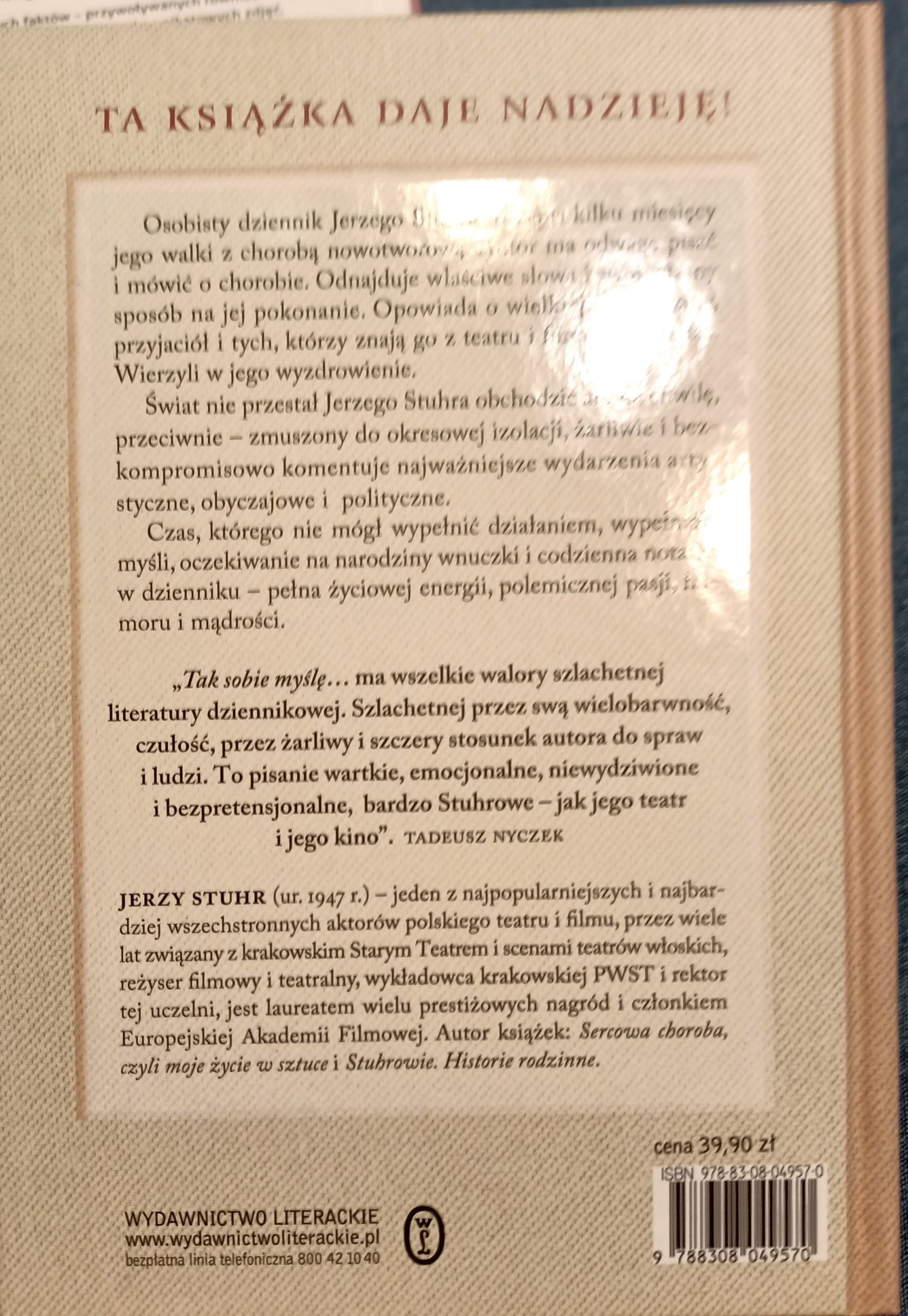 Jerzy Stuhr Tak sobie myślę