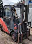 Linde H25T wózek widłowy 2006r. wolny skok przesuw niekompletny