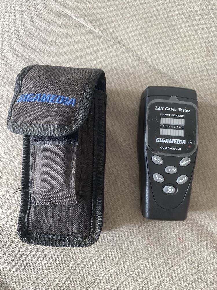 Lan cable tester Gigamedia /детектор скрытой проводки