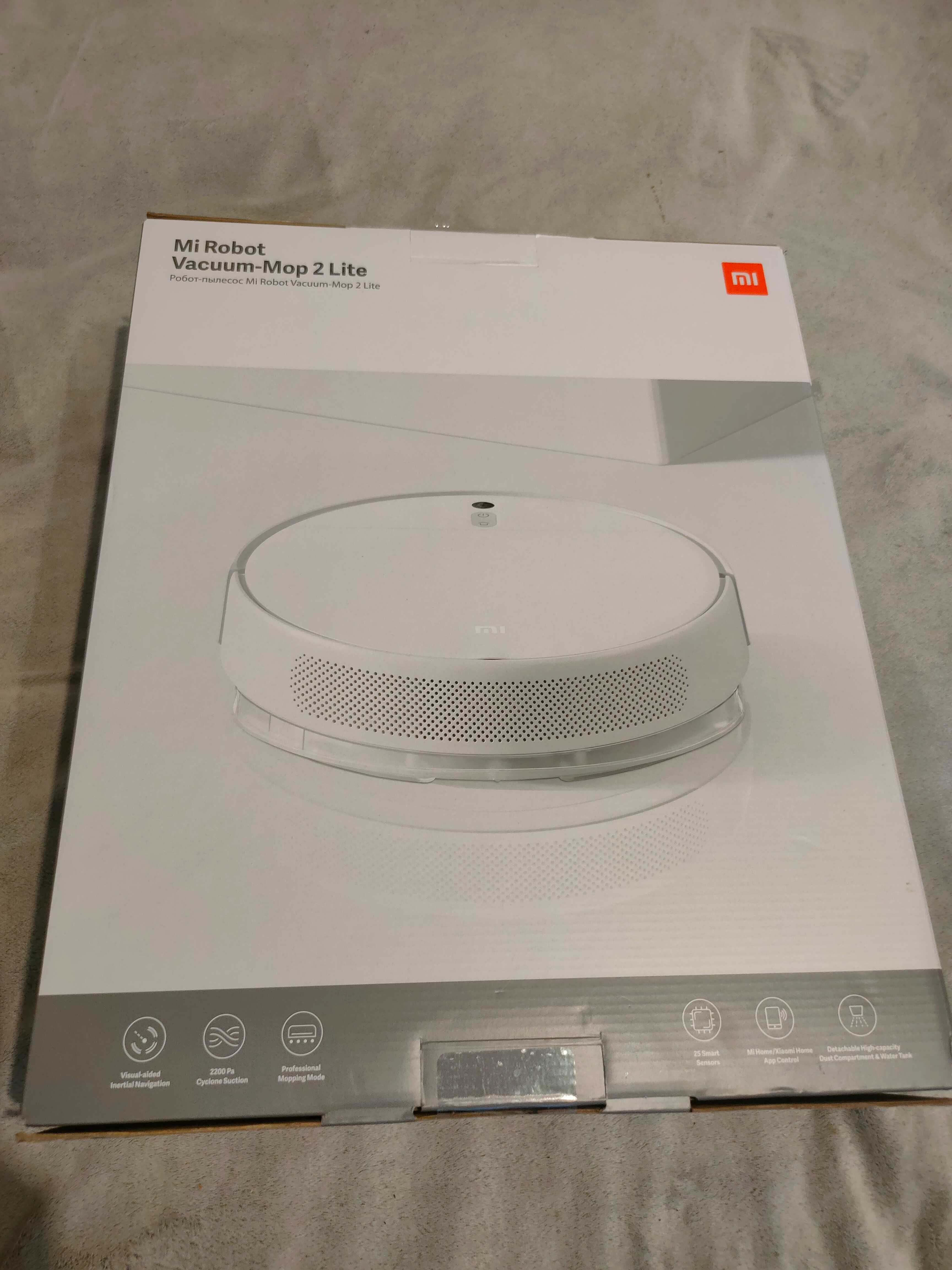 !!Новий!! Робот-пилосос Xiaomi Mi Robot Vacuum-Mop 2 Lite