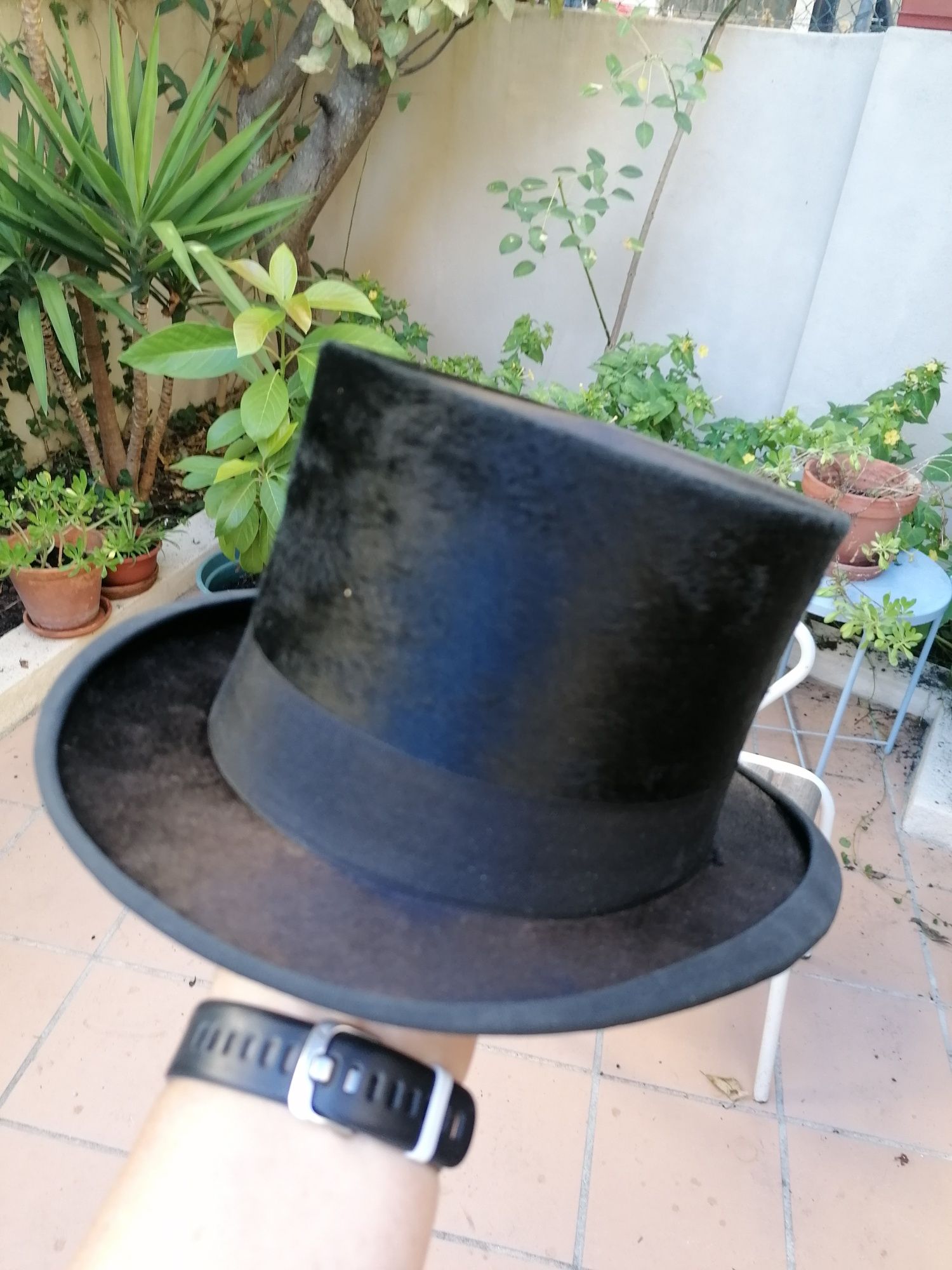 Chapéu de seda 1946