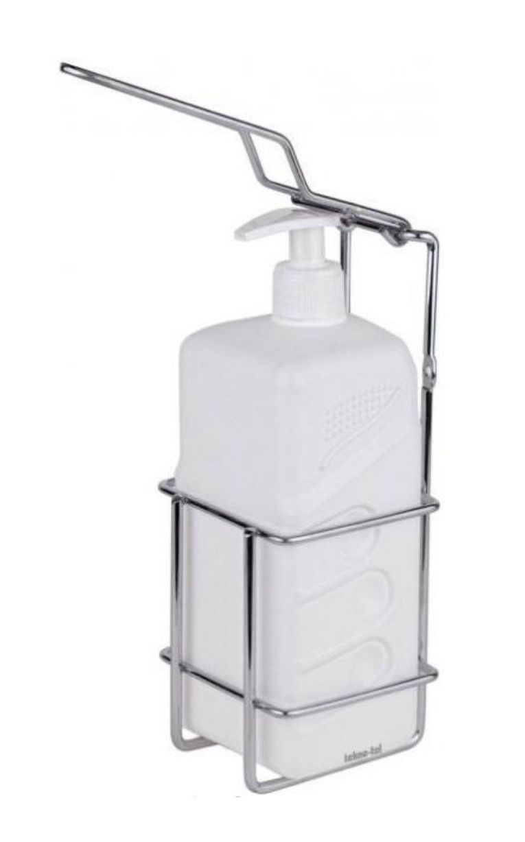Дозатор ліктьовий TEKNO-TEL EG301 хром 1л