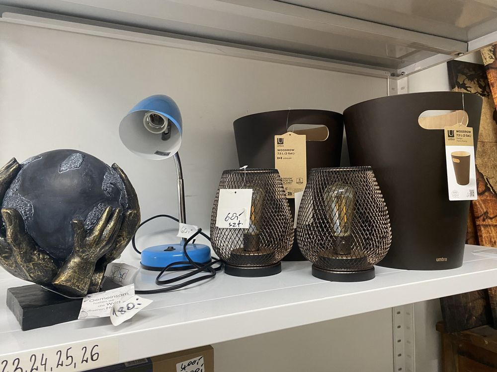 Akcesoria do domu obraz zegar lampa nowe